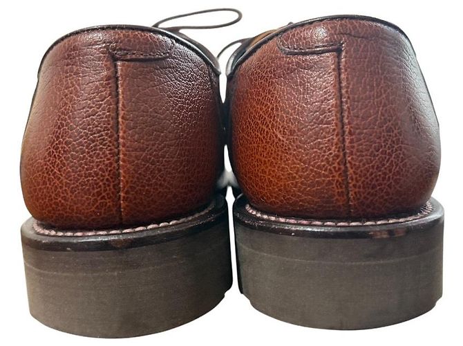 Autre Marque Scarpe Derby in pelle REGAL Marrone - vista 4