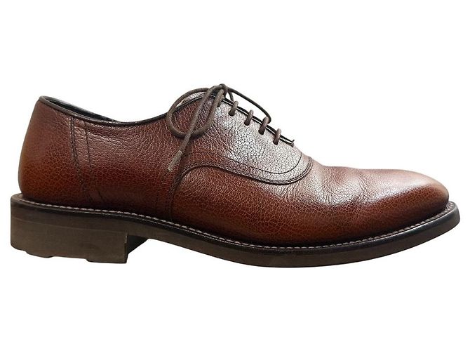 Autre Marque Scarpe Derby in pelle REGAL Marrone - vista 6