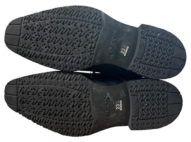 Autre Marque Scarpe stringate in pelle REGAL GEOX Nero - vista 10