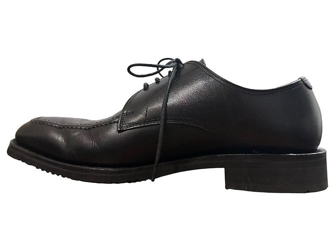 Autre Marque Scarpe stringate in pelle REGAL GEOX Nero - vista 5