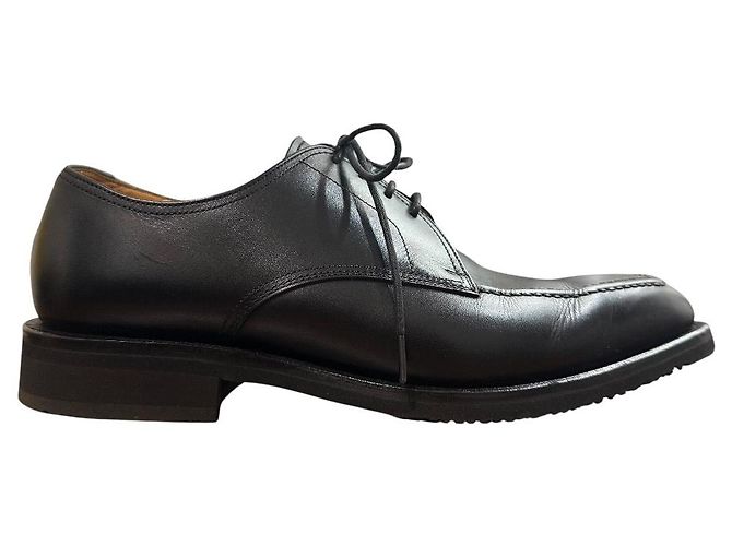 Autre Marque Scarpe stringate in pelle REGAL GEOX Nero - vista 6