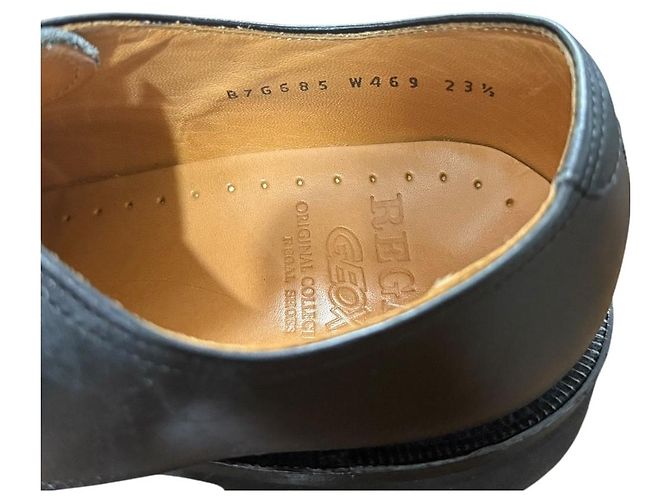 Autre Marque Scarpe stringate in pelle REGAL GEOX Nero - vista 7