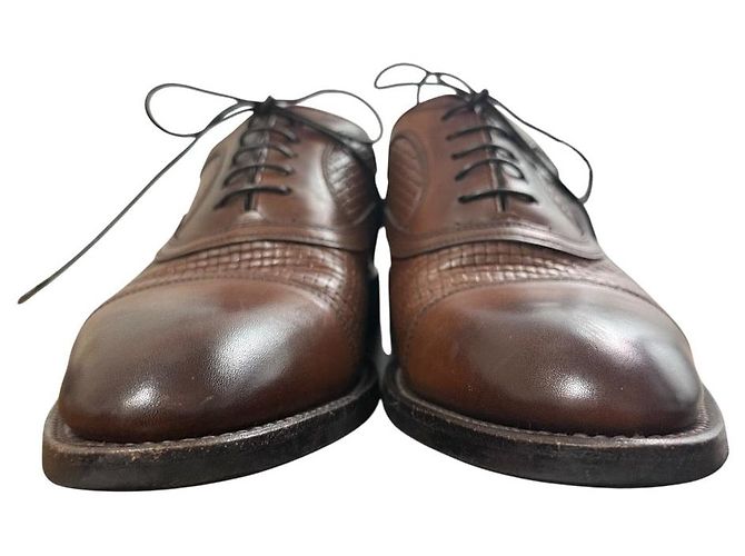 Autre Marque Scarpe Oxford da Business in Pelle REGAL Marrone - vista 2