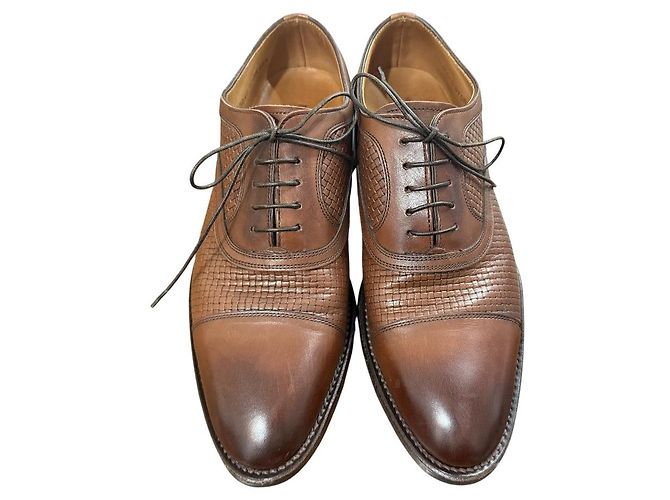 Autre Marque Scarpe Oxford da Business in Pelle REGAL Marrone - vista 3