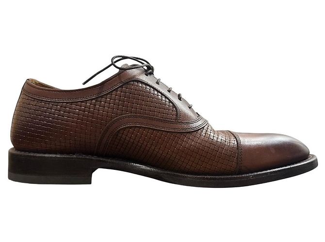 Autre Marque Scarpe Oxford da Business in Pelle REGAL Marrone - vista 5