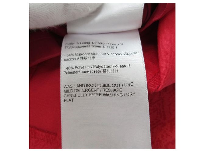 Autre Marque Escada Sport Kleid Rot - Ansicht 11