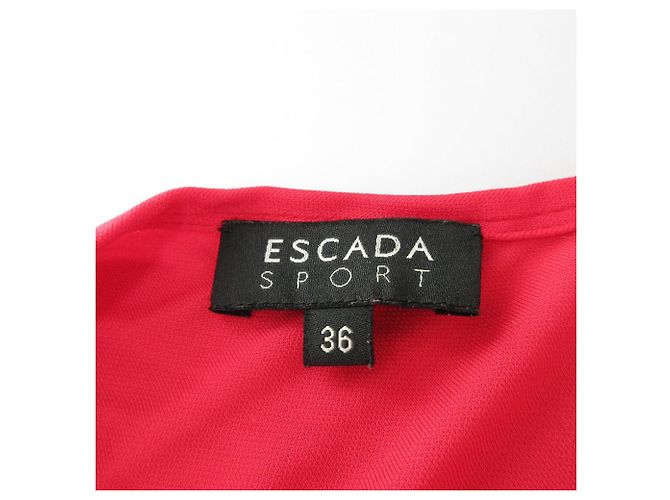 Autre Marque Escada Sport Kleid Rot - Ansicht 8