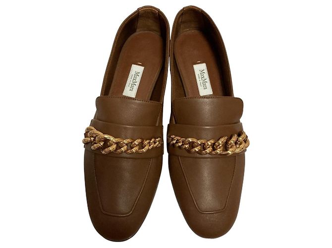 Max Mara Leder-Loafer - Ansicht 3