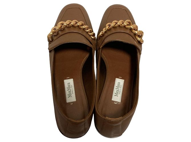 Max Mara Leder-Loafer - Ansicht 4