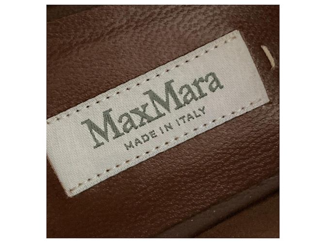 Max Mara Leder-Loafer - Ansicht 9