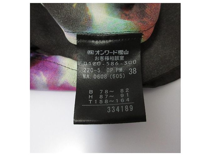 Vestido Paul Smith BLACK con estampado de flores Negro Multicolor - vista 8