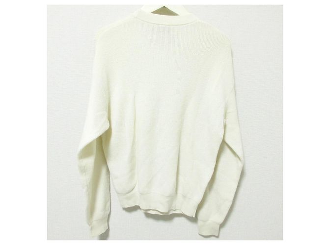 Autre Marque Malha de lã com design de tranças Carven Branco - vista 2