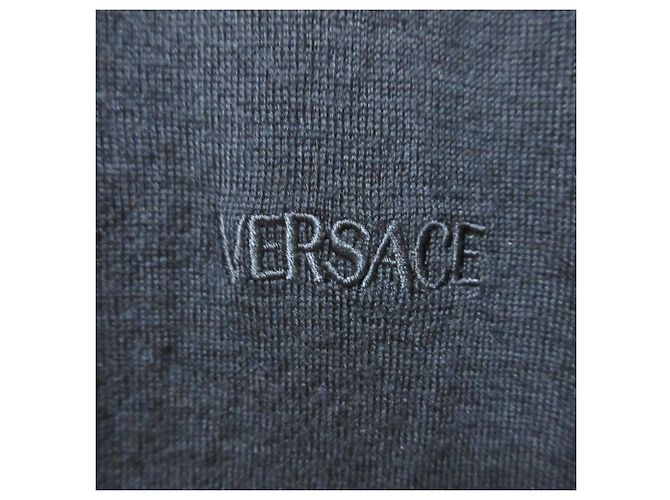 Conjunto de punto 2way de lana 100% Versace Negro - vista 4