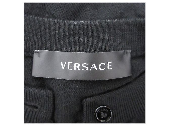 Conjunto de punto 2way de lana 100% Versace Negro - vista 5