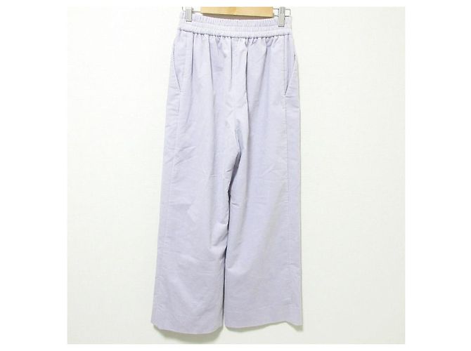 Autre Marque yori Corduroy Wide Pants Purple - view 2