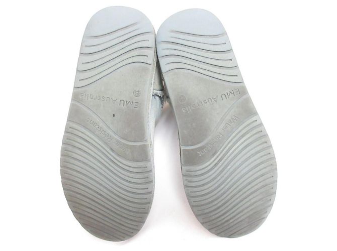 Autre Marque Bottines courtes en peau de mouton Greenhill d'EMU Australia Bleu Bleu clair - vue 6