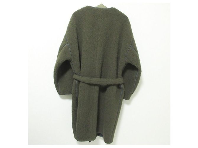 Autre Marque abrigo largo archi BOA FLEECE Verde Caqui - vista 2
