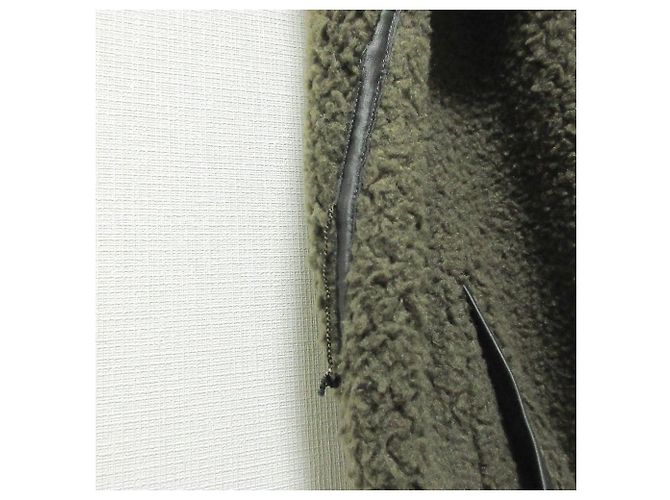 Autre Marque abrigo largo archi BOA FLEECE Verde Caqui - vista 4