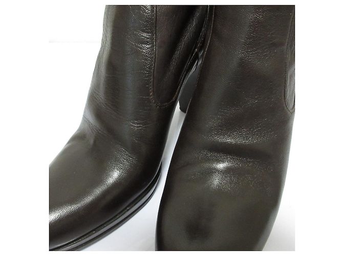 Autre Marque NEBULONI E. Soft Leather Boots Braun Bronze - Ansicht 13