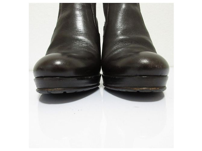Autre Marque NEBULONI E. Soft Leather Boots Braun Bronze - Ansicht 14