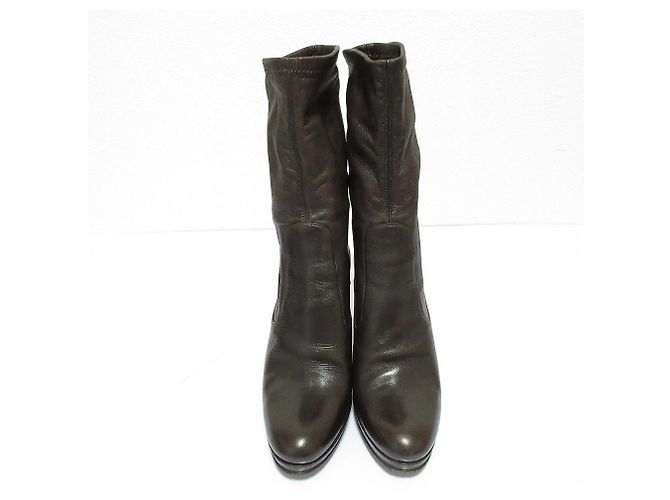 Autre Marque NEBULONI E. Soft Leather Boots Braun Bronze - Ansicht 3