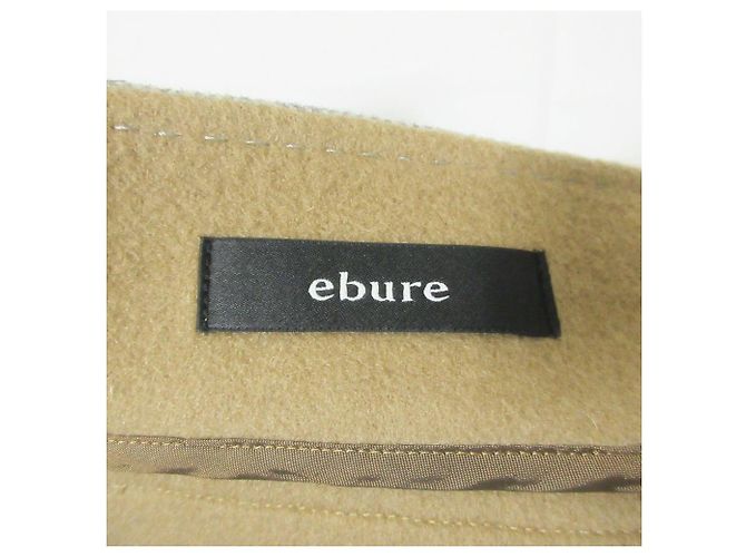 Autre Marque Falda Maxi Double Face de espiga ebure Castaño - vista 5