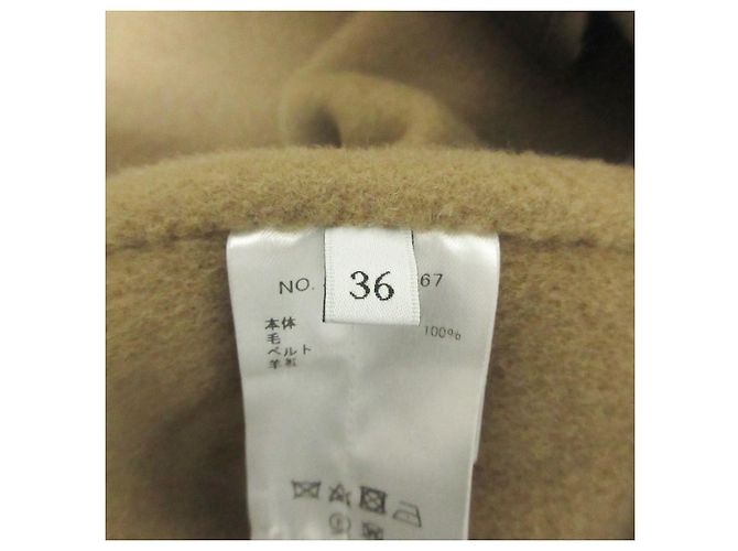 Autre Marque Falda Maxi Double Face de espiga ebure Castaño - vista 6