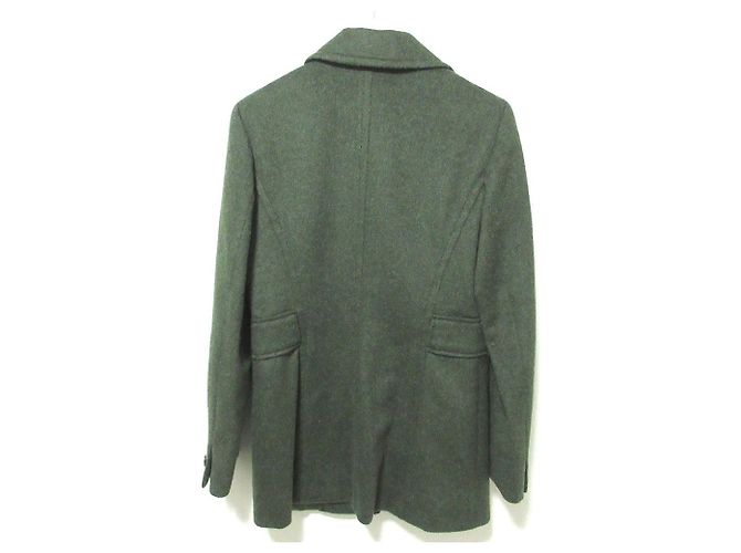 Autre Marque Abrigo MAX&Co. de mezcla de alpaca MOESSMER Fabric Verde - vista 2
