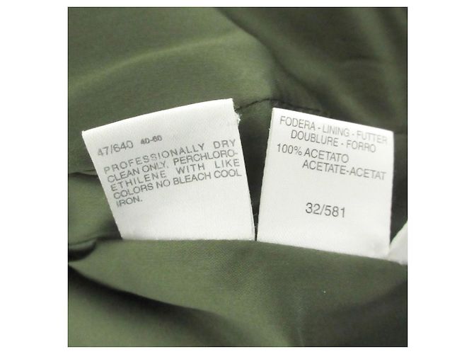 Autre Marque Abrigo MAX&Co. de mezcla de alpaca MOESSMER Fabric Verde - vista 9