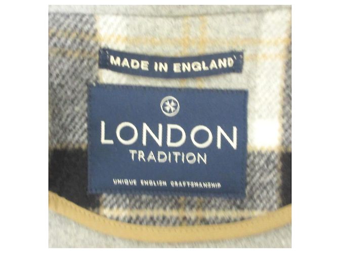 Autre Marque Abrigo de cuello alto LONDON TRADITION Castaño - vista 3