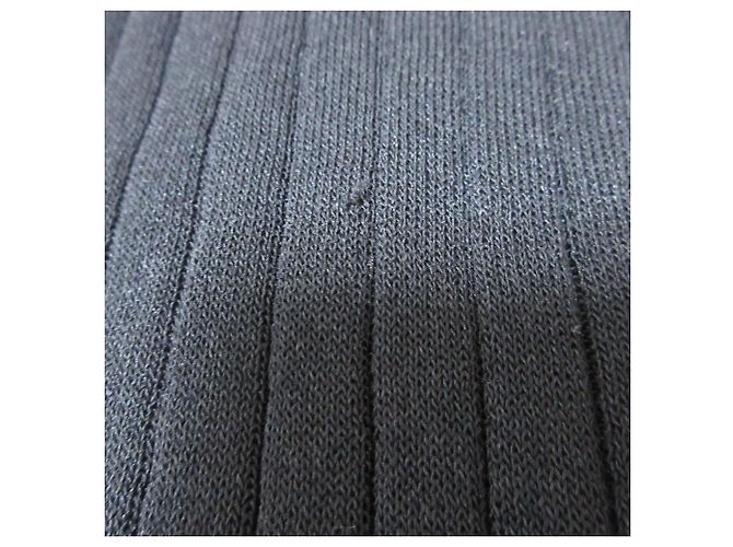 Autre Marque Cárdigan largo de punto Chaos Paper Yarn Negro - vista 12