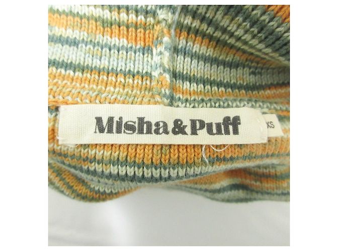 Autre Marque Misha&Puff Official Product Name Strickpullover Grün Orange - Ansicht 4
