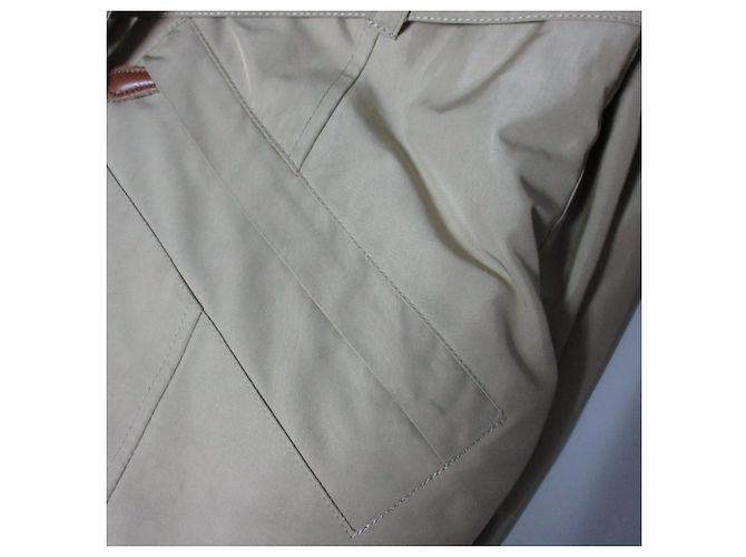 Autre Marque MACKINTOSH PHILOSOPHY Rex Rabbit Fur 2way Padded Trench Coat Beige - vista 11