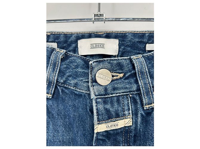 Jeans a gamba larga blu Closed - vista 3