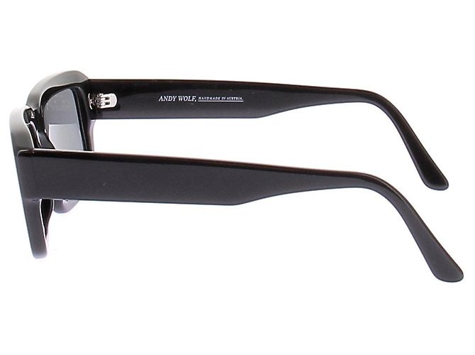 Autre Marque Occhiali da sole ANDY WOLF in acetato nero - vista 4