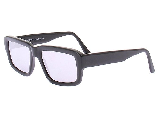 Autre Marque Occhiali da sole ANDY WOLF in acetato nero - vista 5