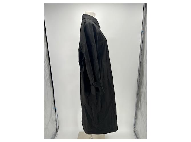 Gabardina negra MKT studio Negro - vista 4