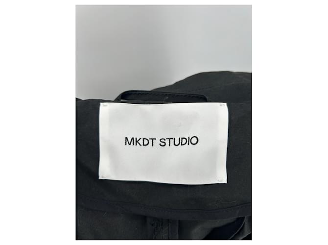Gabardina negra MKT studio Negro - vista 5