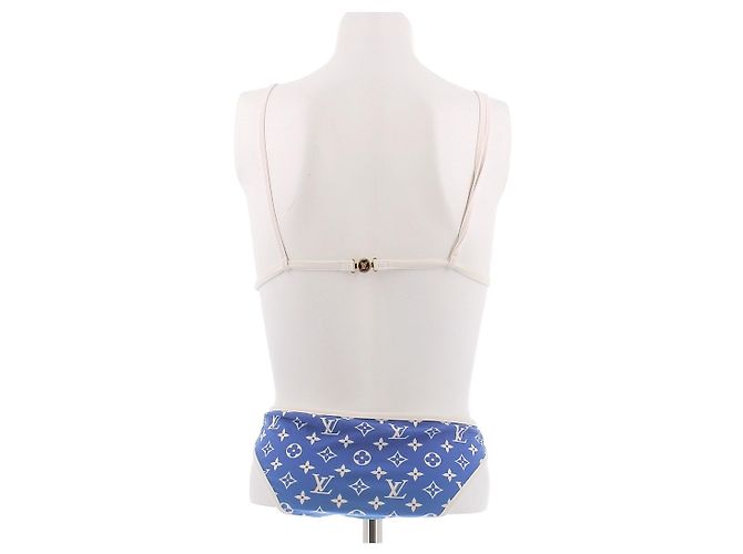 Bikini Louis Vuitton Rosa e Blu - vista 2