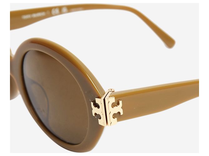 Tory Burch Gafas de sol ovaladas Eleanor verde oliva - vista 5