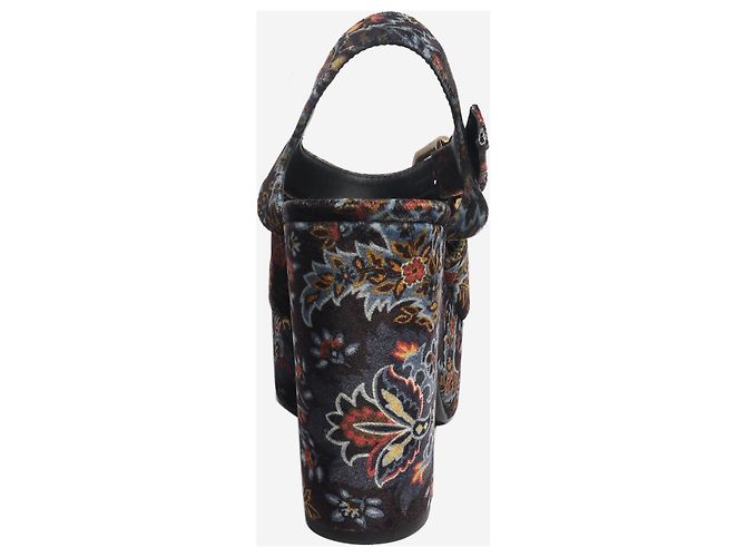 Etro Multicolour paisley platform sandals - size EU 38 Multiple colors - view 4