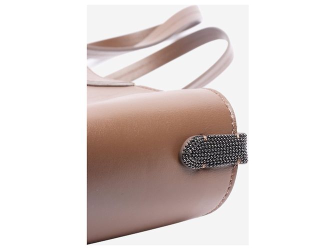 Brunello Cucinelli Borsa tote BC Duo marrone - vista 5