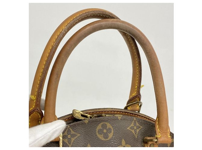 Borsa Louis Vuitton Monogram Ellipse MM Marrone - vista 10