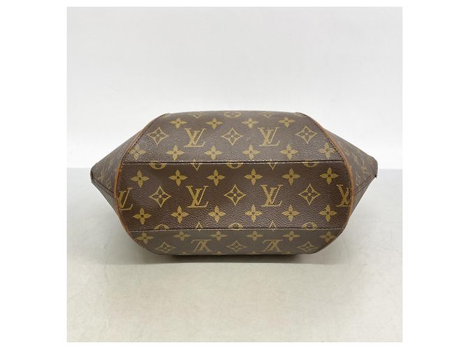 Borsa Louis Vuitton Monogram Ellipse MM Marrone - vista 3