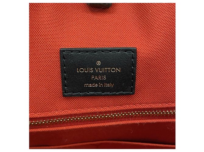 Borsa Tote Louis Vuitton Monogram Giant Reverse OnTheGo GM Marrone - vista 5