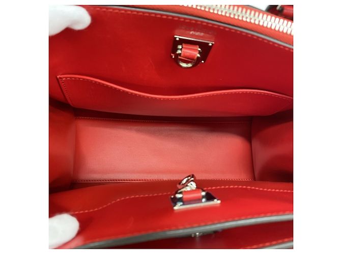 Louis Vuitton City Steamer PM Handbag Red - view 4