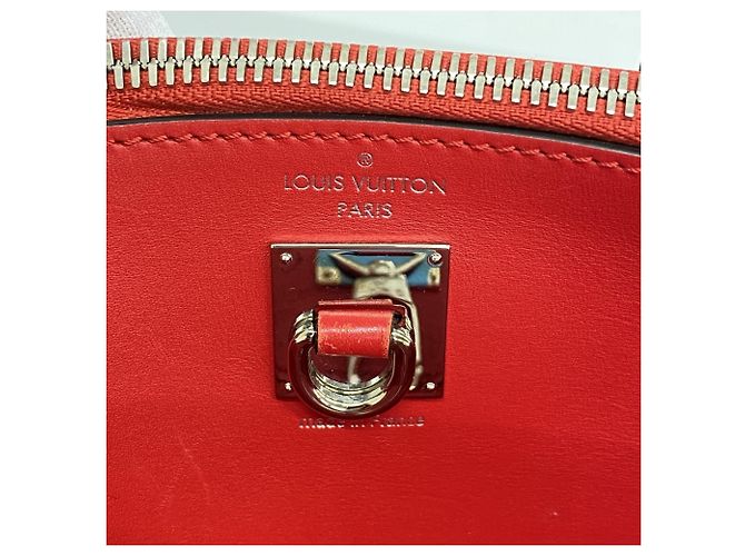 Louis Vuitton City Steamer PM Handbag Red - view 5