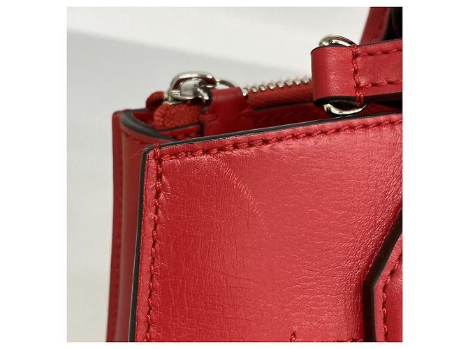 Louis Vuitton City Steamer PM Handbag Red - view 7
