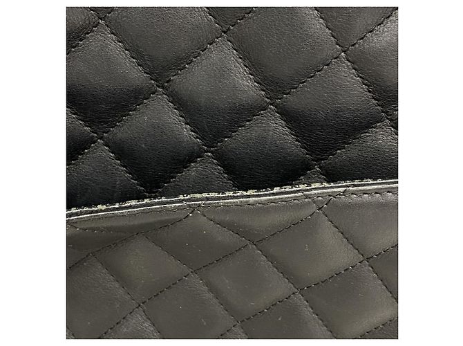 Chanel Cambon Shopper aus Lammleder Schwarz - Ansicht 8