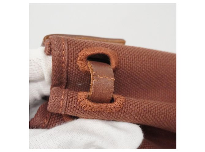 Hermès Hermes Herbag Cabas MM Tote Bag Marrone - vista 6